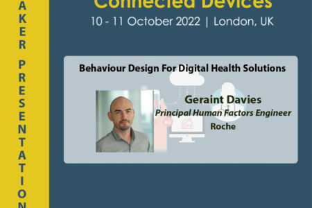 New Speaker Interview released with Geraint Davies, for Wearable Injectors & Connected Devices Conference
