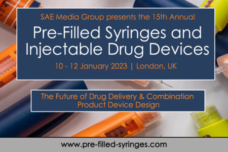 Registration is now open for Pre-Filled Syringes and Injectable Drug Devices conference in Europe